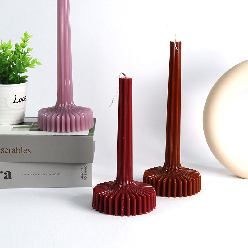 Candle Making Vessels - 3D Vazo Şekilli Mum Kalıbı DIY