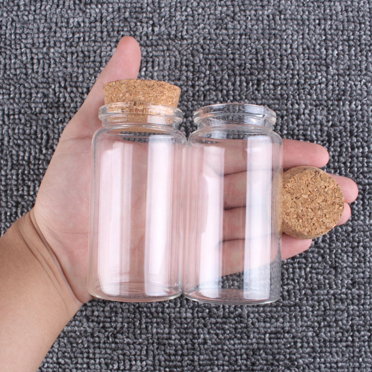 Candle Making Glass - 2 adet/grup 50ml 60ml 80ml 100ml