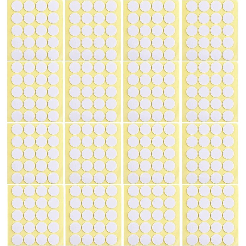 Adhesive Dot Wick - 240 adet Mum Fitili Etiketi, Isıya