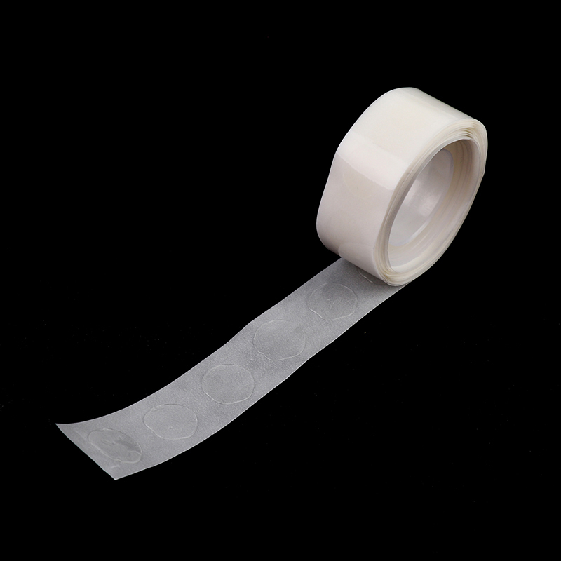Adhesive Dot Wick - Mum Yapımı Fitilleri Çıkartmaları Şeffaf Sabitleyici