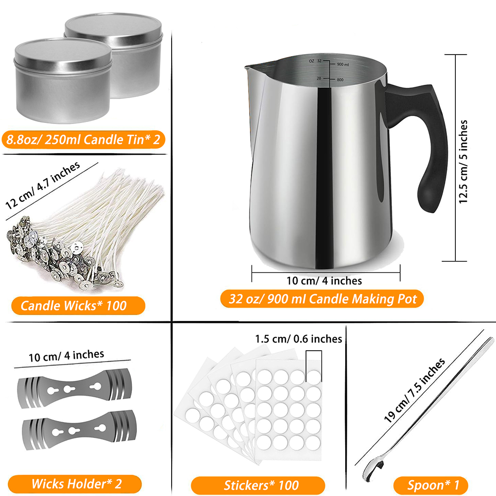 Mum Yapımı Başlangıç Kiti Malz - Candle Making Vessels incelemesi ve fiyatı