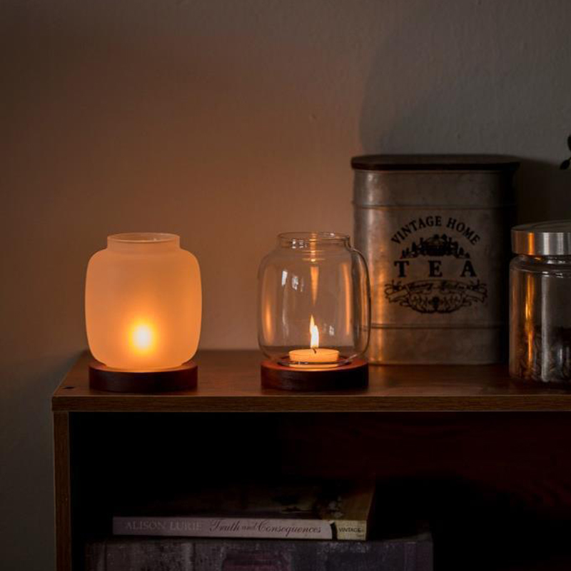 Vintage Ahşap Mumluk Cam Kapak - Candle Making Glass incelemesi ve fiyatı