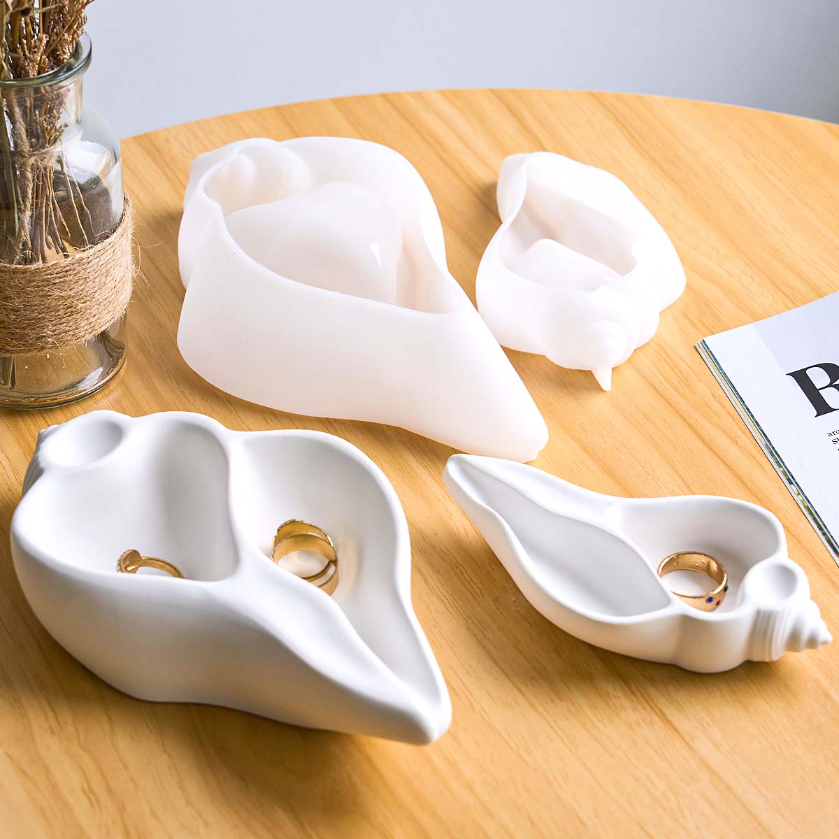 Okyanus Deniz Kabuğu Mum Kabı  - Candle Making Vessels incelemesi ve fiyatı