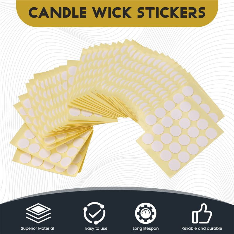 800 Adet Mum Fitili Çıkartmala - Adhesive Dot Wick incelemesi ve fiyatı