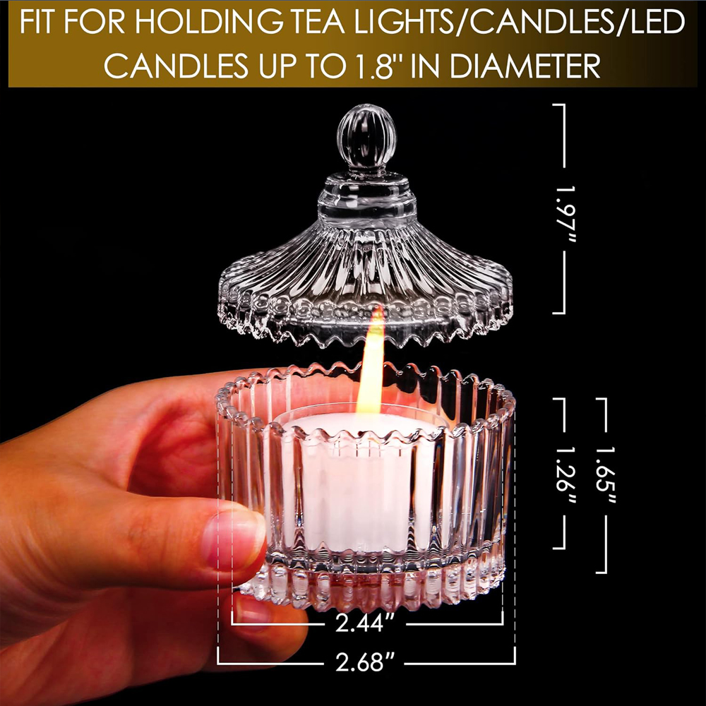 Kapaklı Adak Mumlukları, Toplu - Candle Making Glass incelemesi ve fiyatı