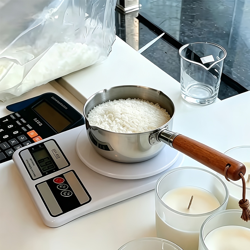 2 ADET/SET Ahşap Saplı Balmumu - Candle Making Vessels incelemesi ve fiyatı
