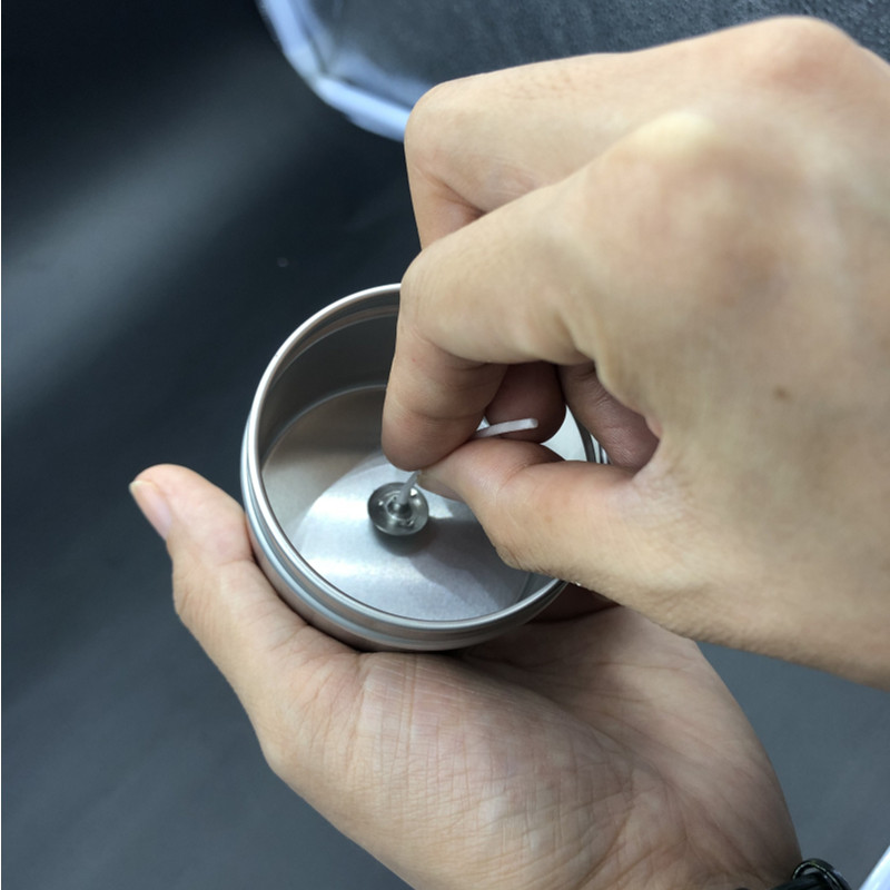 100 adet/rulo mum fitil etiket - Adhesive Dot Wick incelemesi ve fiyatı