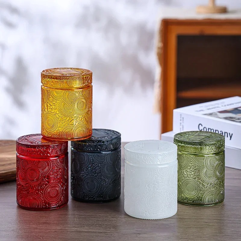 1 adet boş cam mum kabı, kapak - Candle Making Glass incelemesi ve fiyatı